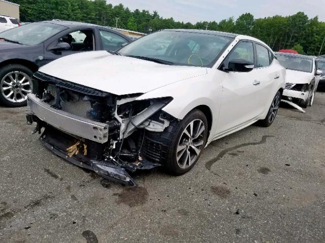 1N4AA6AP4GC409228 - 2016 NISSAN MAXIMA 3.5 WHITE photo 2