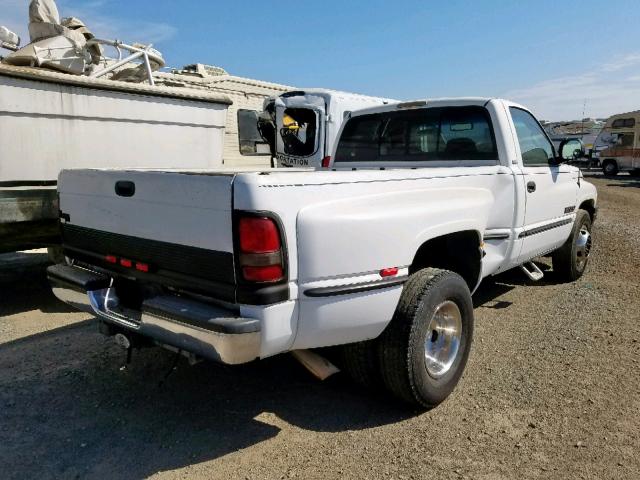 3B7MC36D5WM227873 - 1998 DODGE RAM 3500 WHITE photo 4