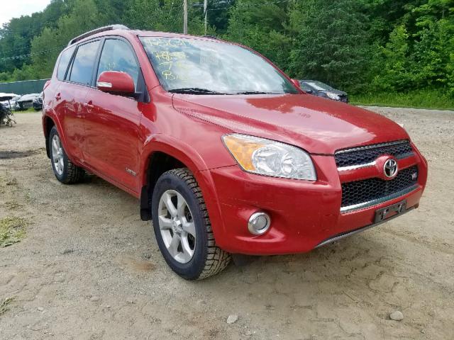 2T3DK4DVXBW044515 - 2011 TOYOTA RAV4 LIMIT RED photo 1