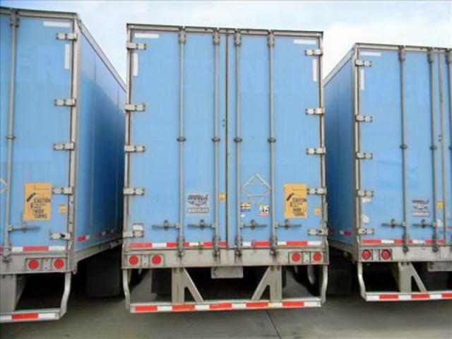 1JJV532W38L107913 - 2008 WABASH TRAILER BLUE photo 3