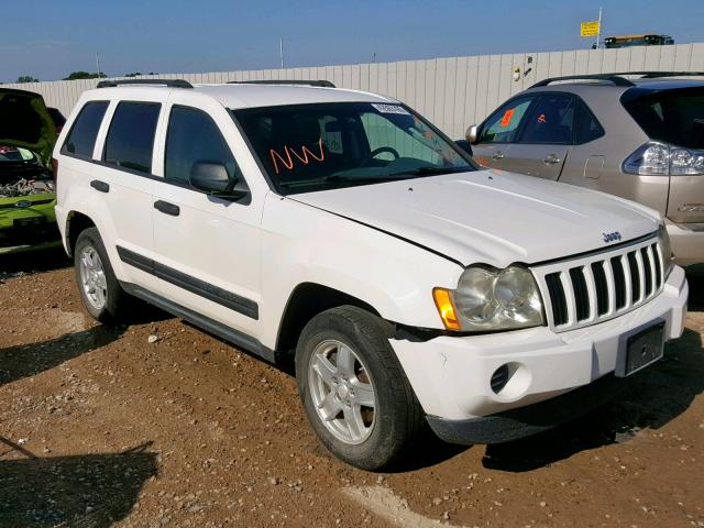 1J4GR48K86C277000 - 2006 JEEP GRAND CHER WHITE photo 1