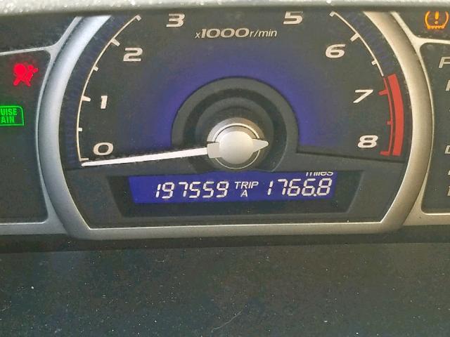 2HGFA16909H353111 - 2009 HONDA CIVIC EXL 银色 照片 8