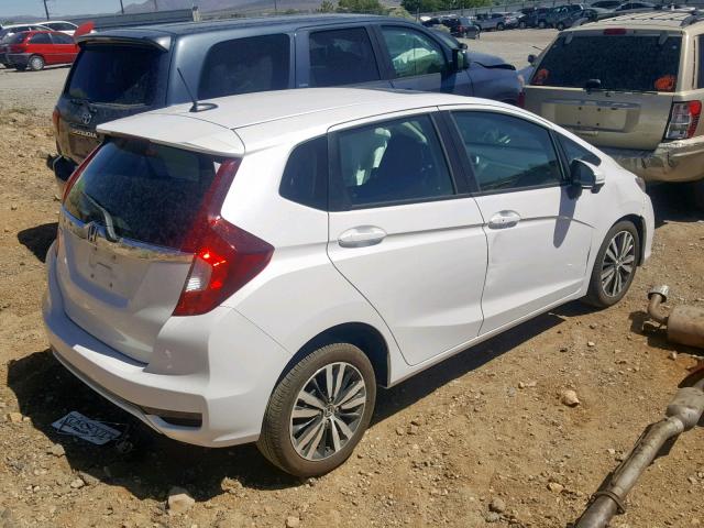 3HGGK5H89KM723203 - 2019 HONDA FIT EX WHITE photo 4