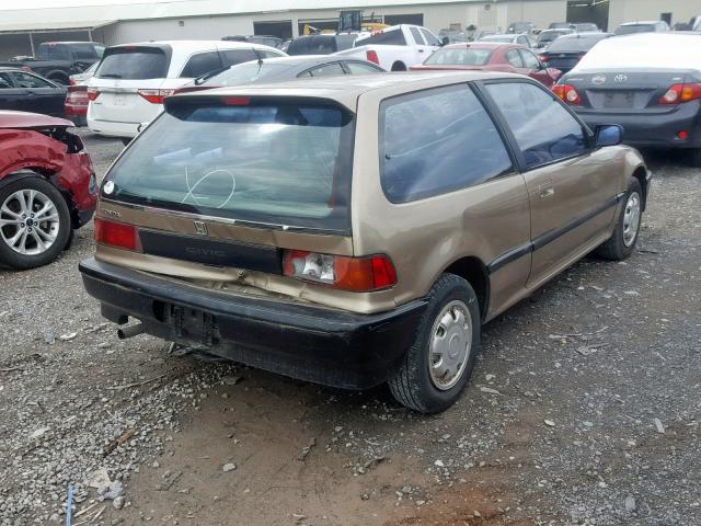 2HGED6343LH563640 - 1990 HONDA CIVIC GOLD photo 4