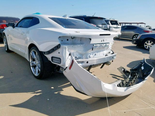 1G1FH1R71K0116876 - 2019 CHEVROLET CAMARO SS WHITE photo 3