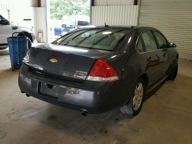 2G1WB5E31G1103908 - 2016 CHEVROLET IMPALA LIM GRAY photo 4