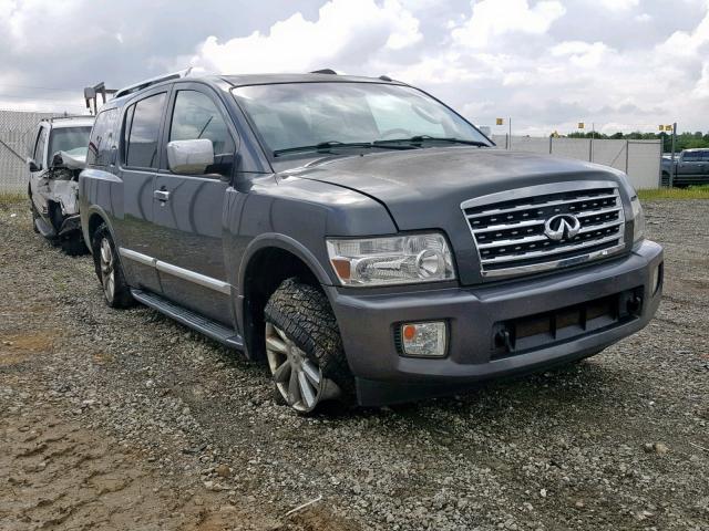 5N3AA08C18N908510 - 2008 INFINITI QX56 GRAY photo 1