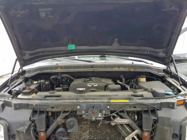 5N3AA08C18N908510 - 2008 INFINITI QX56 GRAY photo 7