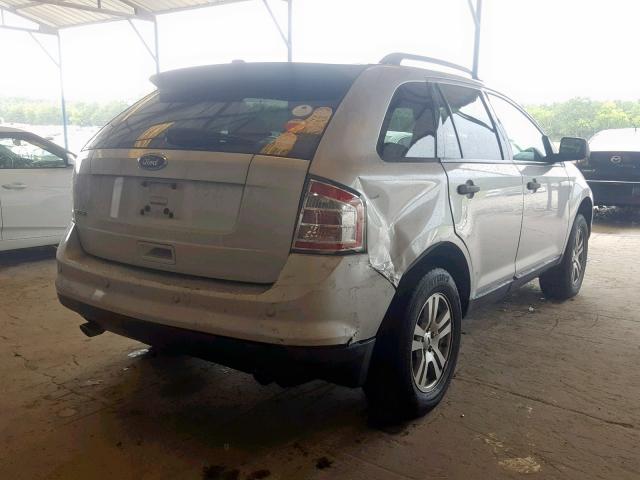 2FMDK36C99BB00586 - 2009 FORD EDGE SE SILVER photo 4