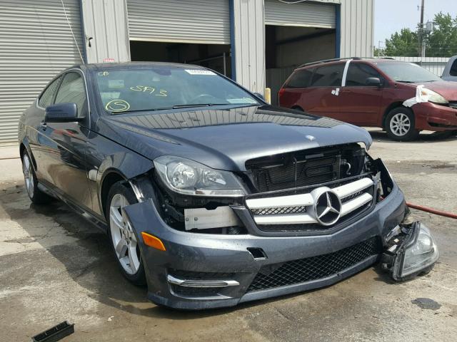 WDDGJ4HB6DG050090 - 2013 MERCEDES-BENZ C 250 CHARCOAL photo 1