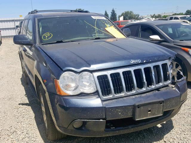 1J8HR58288C216032 - 2008 JEEP GRAND CHER BLUE photo 1