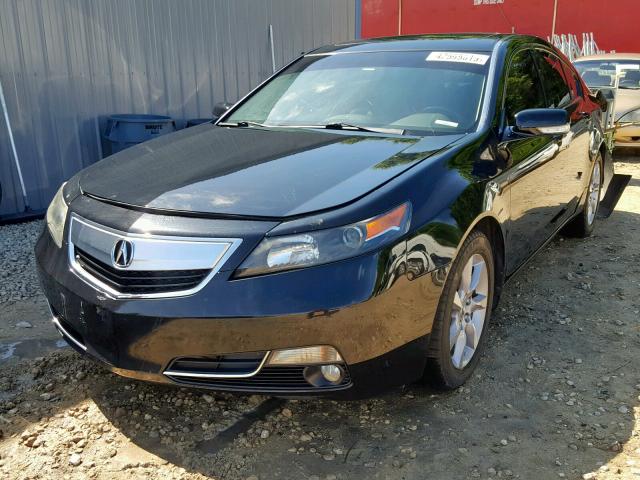 19UUA8F5XDA003456 - 2013 ACURA TL TECH BLACK photo 2