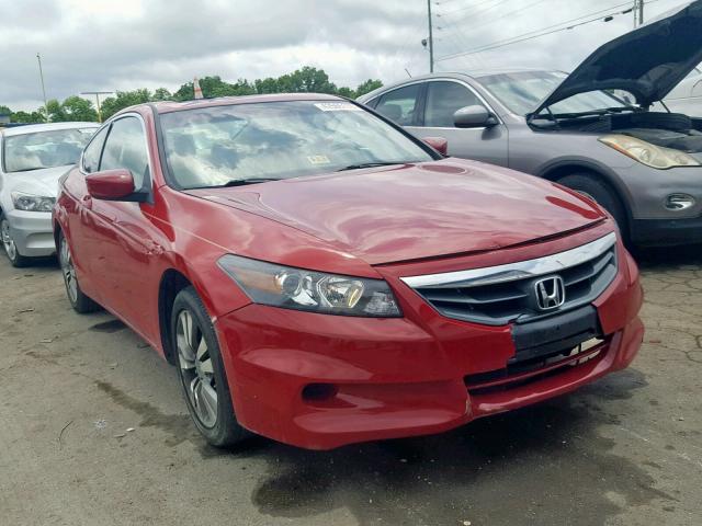 1HGCS1B80CA003139 - 2012 HONDA ACCORD EXL RED photo 1