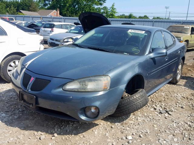 2G2WP552561239963 - 2006 PONTIAC GRAND PRIX BLUE photo 2