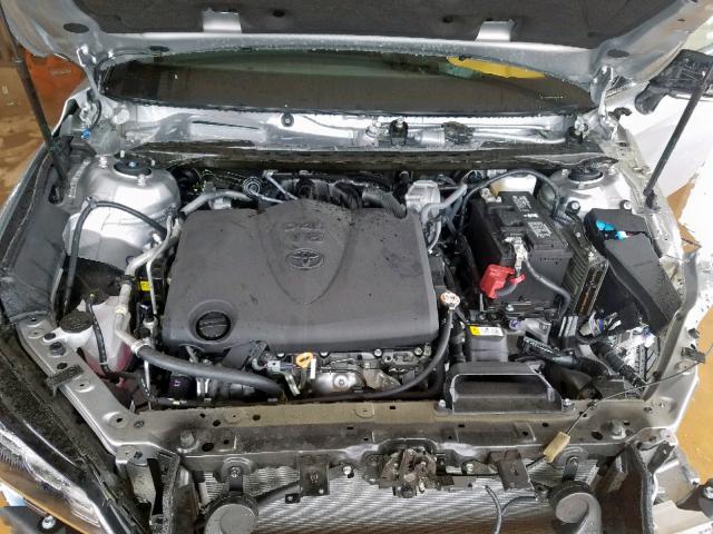 4T1BZ1FB6KU010326 - 2019 TOYOTA AVALON XLE SILVER photo 7