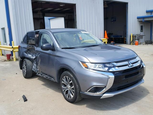 JA4AD2A37HZ017005 - 2017 MITSUBISHI OUTLANDER GRAY photo 1