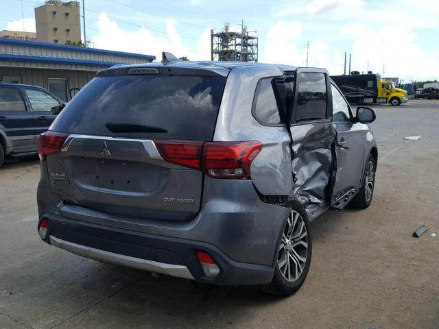 JA4AD2A37HZ017005 - 2017 MITSUBISHI OUTLANDER GRAY photo 4