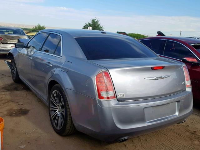 2C3CCABG7DH691523 - 2013 CHRYSLER 300 S SILVER photo 3