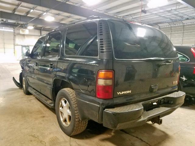 1GKEK63U33J216137 - 2003 GMC YUKON DENA BLACK photo 3