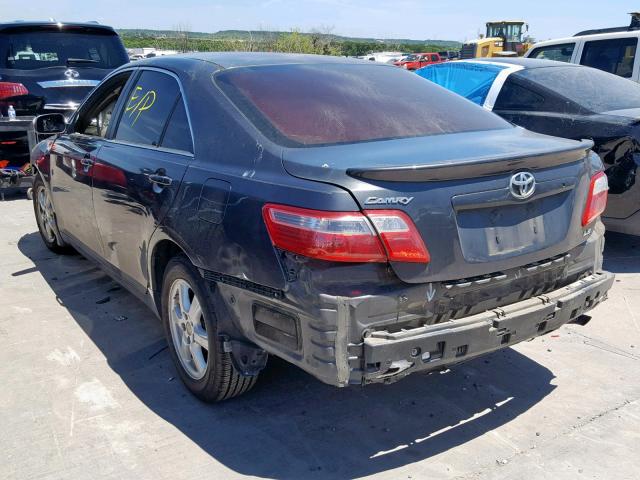 4T1BE46K27U605372 - 2007 TOYOTA CAMRY NEW GRAY photo 3