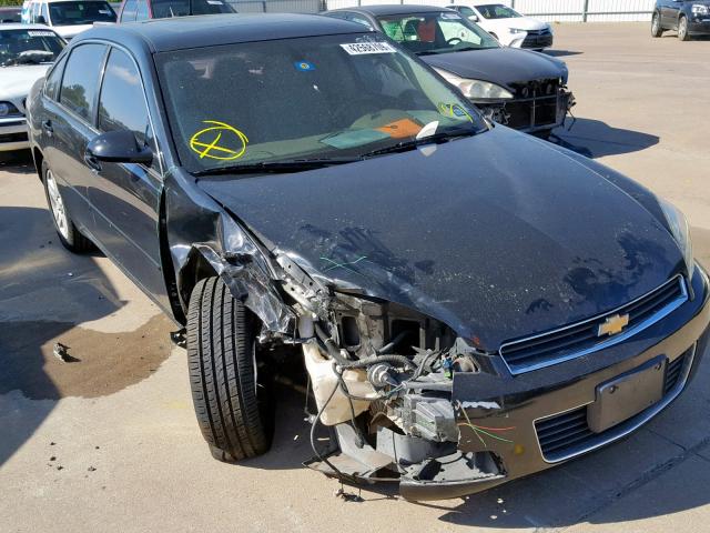 2G1WU581469318459 - 2006 CHEVROLET IMPALA LTZ BLACK photo 1