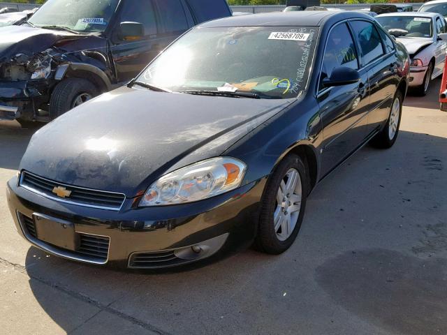 2G1WU581469318459 - 2006 CHEVROLET IMPALA LTZ BLACK photo 2