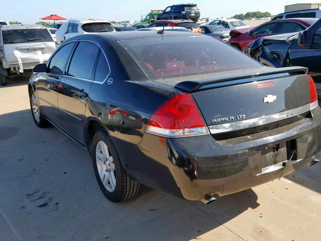 2G1WU581469318459 - 2006 CHEVROLET IMPALA LTZ BLACK photo 3