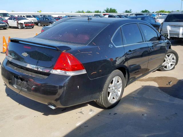 2G1WU581469318459 - 2006 CHEVROLET IMPALA LTZ BLACK photo 4