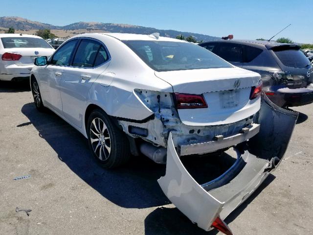 19UUB1F38FA010010 - 2015 ACURA TLX WHITE photo 3