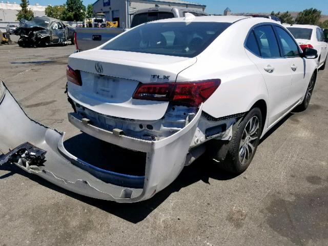 19UUB1F38FA010010 - 2015 ACURA TLX WHITE photo 4