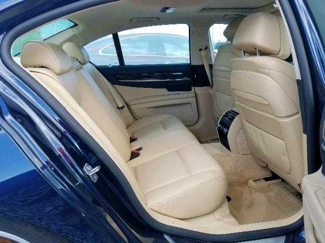 WBAYA8C58DD227616 - 2013 BMW 750 I BLUE photo 6