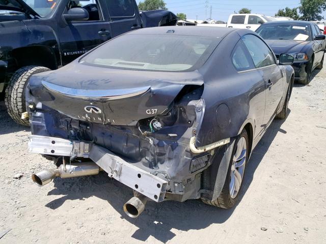 JNKCV64E58M124114 - 2008 INFINITI G37 BASE BLACK photo 4