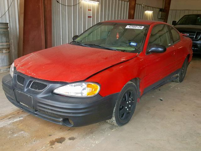 1G2NF12FX2C113357 - 2002 PONTIAC GRAND AM S Qırmızı foto 2