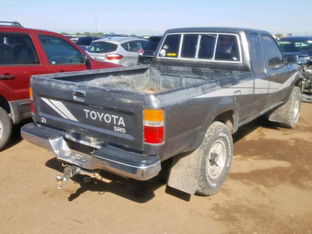 JT4VN13G2L5022448 - 1990 TOYOTA PICKUP 1/2 CHARCOAL photo 4