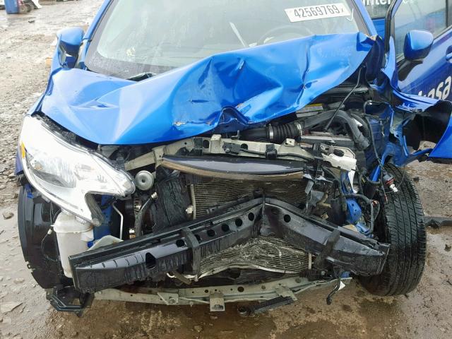 3N1CE2CPXGL378054 - 2016 NISSAN VERSA NOTE BLUE photo 7