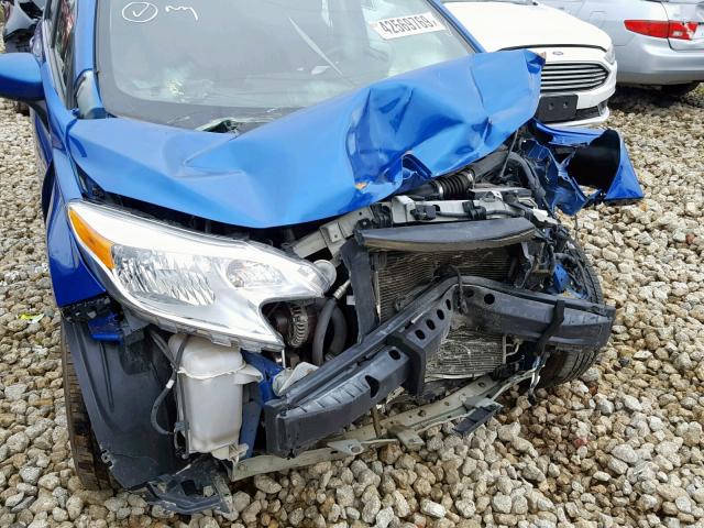 3N1CE2CPXGL378054 - 2016 NISSAN VERSA NOTE BLUE photo 9