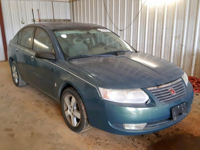 1G8AL55F67Z164603 - 2007 SATURN ION LEVEL GREEN photo 1