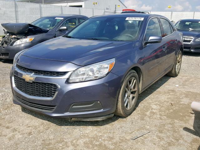 1G11C5SL9EF127102 - 2014 CHEVROLET MALIBU 1LT 蓝色 照片 2