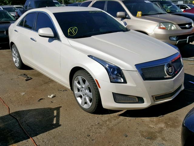 1G6AG5RX8D0146586 - 2013 CADILLAC ATS WHITE photo 1