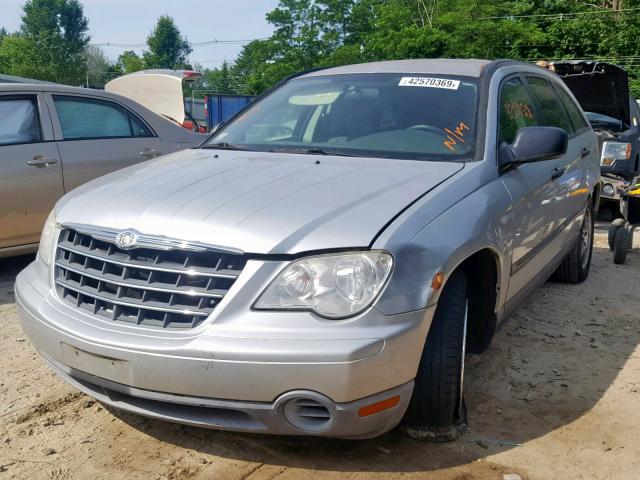 2A8GF48X98R626811 - 2008 CHRYSLER PACIFICA L SILVER photo 2