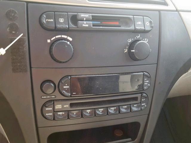 2A8GF48X98R626811 - 2008 CHRYSLER PACIFICA L SILVER photo 9