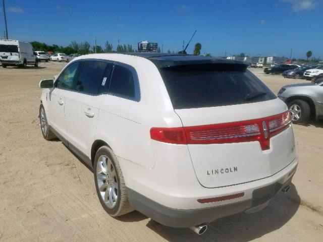 2LMHJ5FR6ABJ03538 - 2010 LINCOLN MKT WHITE photo 3