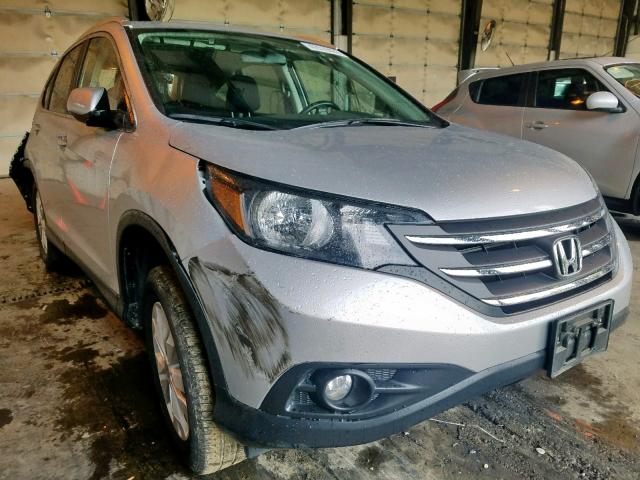 2HKRM4H72DH661543 - 2013 HONDA CR-V EXL SILVER photo 1