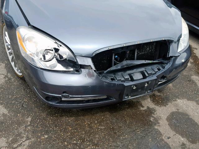 1G4HF57909U131577 - 2009 BUICK LUCERNE SU GRAY photo 9