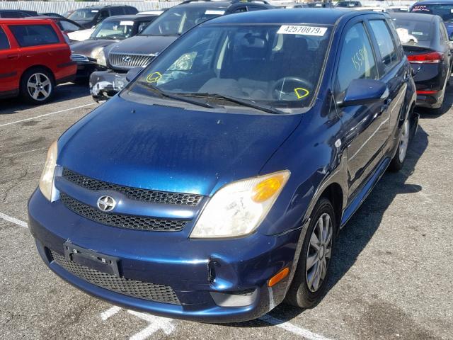 JTKKT624860150376 - 2006 TOYOTA SCION XA BLUE photo 2