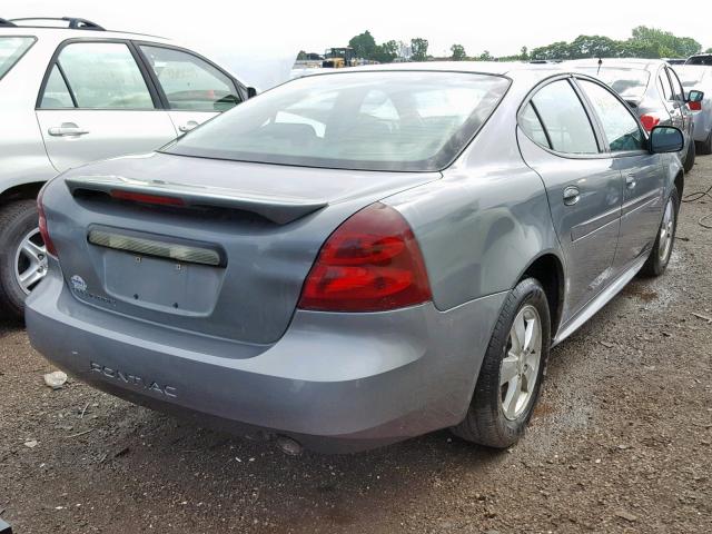 2G2WP552981110160 - 2008 PONTIAC GRAND PRIX SILVER photo 4