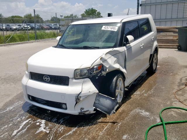 JTLZE4FE5A1110030 - 2010 TOYOTA SCION XB 白色 照片 2