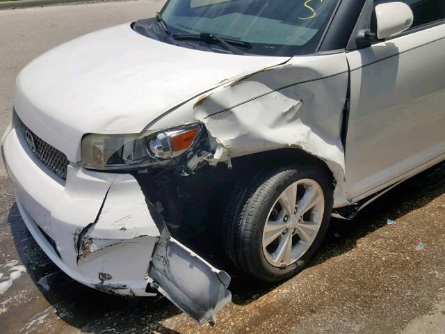 JTLZE4FE5A1110030 - 2010 TOYOTA SCION XB 白色 照片 9
