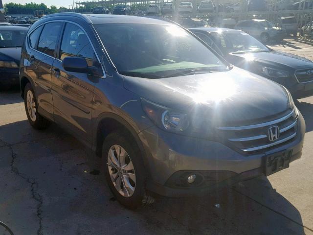 5J6RM4H72EL102808 - 2014 HONDA CR-V EXL CHARCOAL photo 1