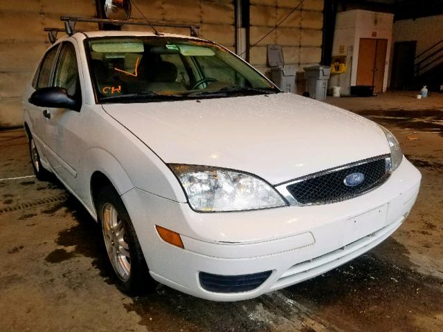 1FAFP34N37W237690 - 2007 FORD FOCUS ZX4 WHITE photo 1